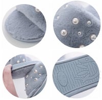 شبشب أنيق مزين باللؤلؤ ،