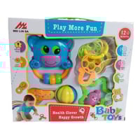 مجموعة لطيفة من خشخيشات للرضع