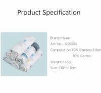 لفات مواليد برسومات ناعمة وآلوان هادئة