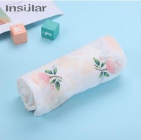 لفات مواليد برسومات ناعمة وآلوان هادئة