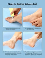 جوارب بلاستيك للأقدام ، مناسب لجلسة ترطيب القدم .....