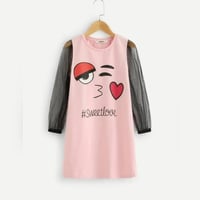 فستان ناعم برسم لطيف للبنات