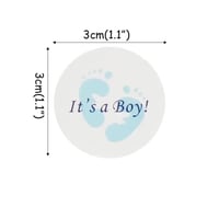 ملصقات صغيرة لتوزيعات المواليد