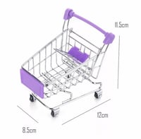 لعبة عربة التسوق الصغيرة للأطفال ،