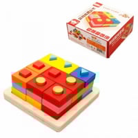 لعبة التراكيب الخشبية