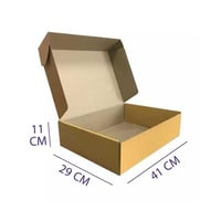 50 كرتون تركيب بني طول 41 سم عرض 29 سم ارتفاع 11 س...