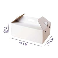 25 كرتون بني طول 49 سم عرض 35 ارتفاع 27