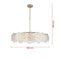 ثريا كلاسيك دوائر كريستال