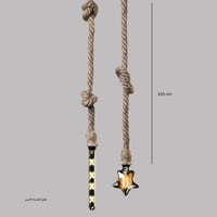 حبل إنارة معلقة مجوز وبتشكيل حر