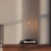 إنارة علاقي مودرن خشب مفرد