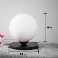 ابجورة مودرن دائرية اسود شكل القمر