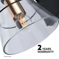 ابجورة جدارية زجاج قاعدة اسود