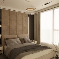 ثريا كريستال انابيب بحزام ذهبي مقاس 40 سم