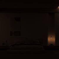 إنارة معلقة خشبي E14