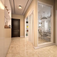 ثريا لطش LED دائري