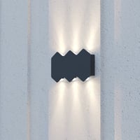 ابليك سور زوايا اطار اسود بـ 6 عدسات