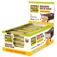 رايس اب بار بالشوكلاتة الداكنة والبرتقال 18x20 جرا...