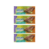عرض شوكلاتة الحليب وكنافة الفستق 55 جرام * 4 حبات