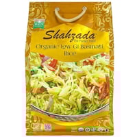 شاهزادا ارز عضوي بسمتي ابيض 4.54 كجم.