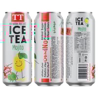 تي تي مشروب شاي مثلج موهيتو ليمون ونعناع بدون سكر...