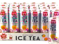 تي تي مشروب شاي مثلج باشن فروت وبرتقال بدون سكر مض...