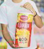 أميكا الدورادوا رقائق البطاطس قليلة الدهون عبوة كب...