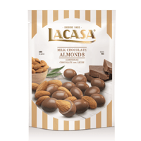 لوز مغطى بشوكولاتة الحليب 125 جرام