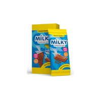 سناك فابريك ميلكي شوكولاتة الحليب بدون سكر مضاف 75...