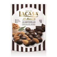 لوز مغطى بشوكولا دارك خالي من الغلوتين وزيت النخيل...