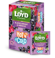 لويد شاي اعشاب بنكهة الكشمش الأسود والكركديه 2x15...