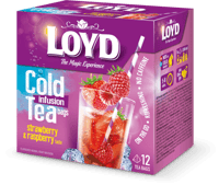 لويد شاي الأعشاب البارد بالفراولة وتوت العليق عبوة...