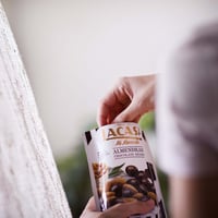 لوز مغطى بشوكولا دارك خالي من الغلوتين وزيت النخيل...