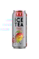 تي تي مشروب شاي مثلج مانجو بدون سكر مضاف مع عصير ا...
