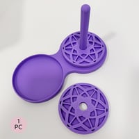 حامل خيوط مزدوج مع نقش