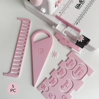 مجموعة ماجستك الوردي (5 ادوات لآلة سينش)