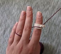 خاتم كروشيه