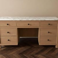 تسريحة خشب ورخام ايطالي