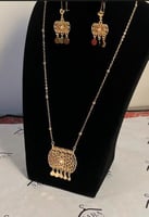 نص طقم نسائي مطلي 4