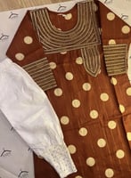 طقم كامل جلابيه اطفال تلي فصوص(11 سنه )