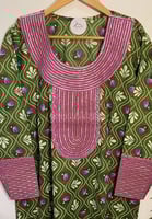 مخور نسائي شالكي اخضر ( XL -XXL)