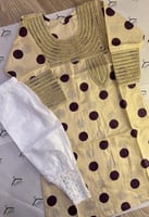 طقم كامل جلابيه اطفال تلي فصوص( 11 سنه)