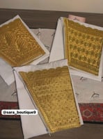 سروال نسائي مذهب فخم