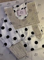 جلابيه نسائيه تلي فصوص ( ميديم)