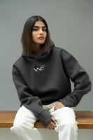 بلوفر ويف رمادي - Grey Wave Hoodie