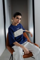 تيشيرت بنفسجي - Purple Divide T-Shirt