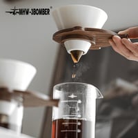 حامل قمع التقطير MHW على شكل سمكة