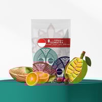 مخفضة قهوة اسانتي سومطرة إندونيسيا مجففة