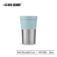 كوب قهوة بغطاء من MHW-3BOMBER سعة 330 مل