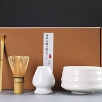 طقم أدوات الماتشا التقليدية