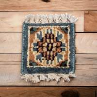 قطعة سجاد كشميري صناعة يدوي 14*14 تقريبا